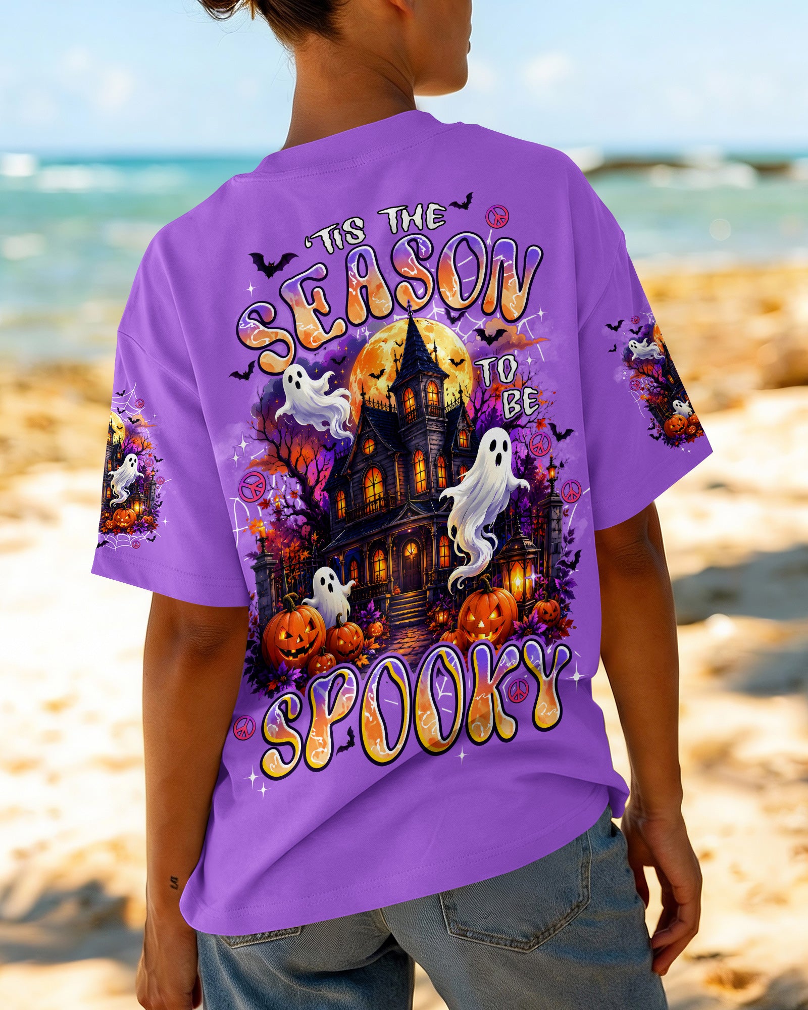 TIS THE SEASON TO BE SPOOKY HALLOWEEN ALL OVER PRINT - TYPQ2807261