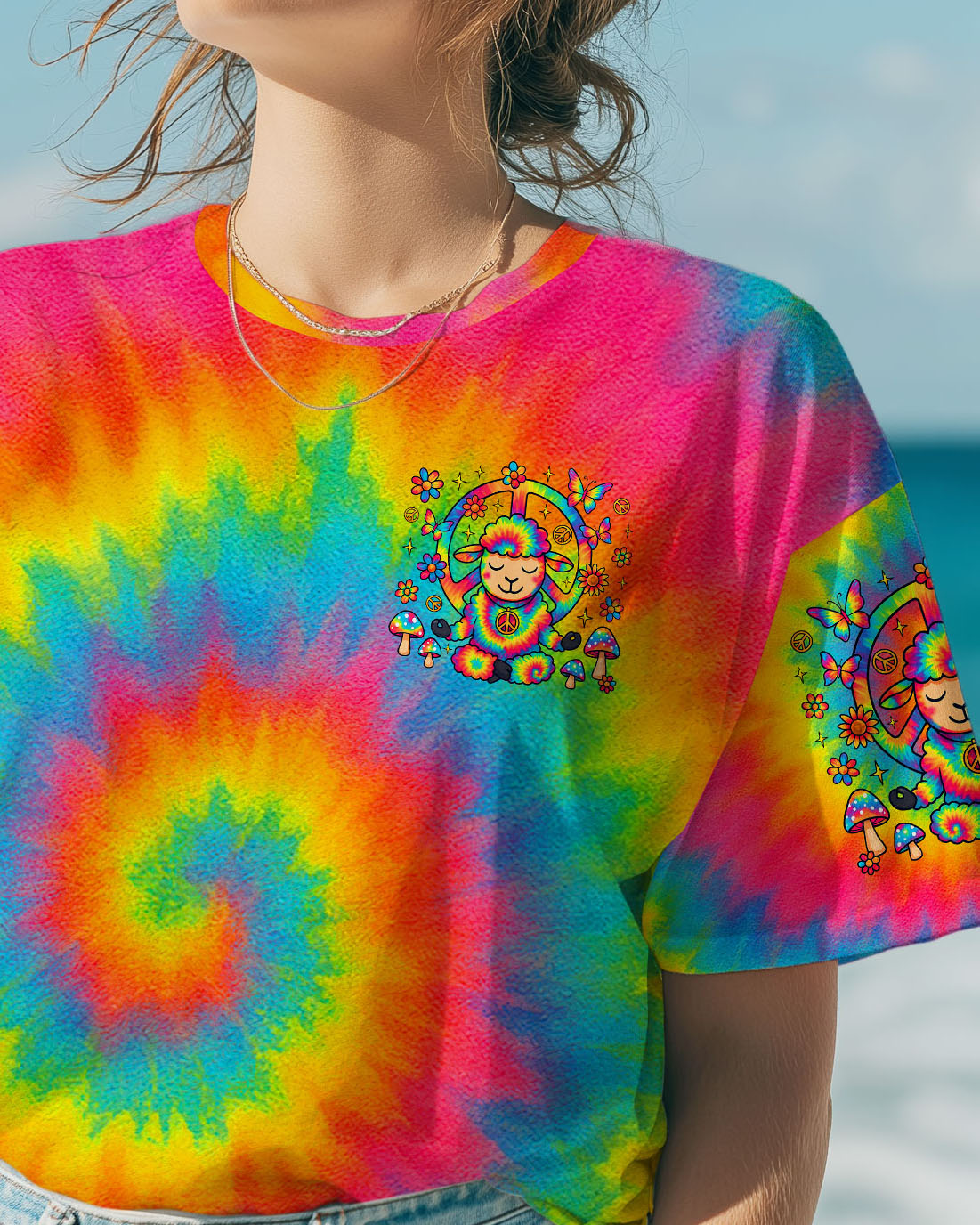 I'M NOT THE BLACK SHEEP TIE DYE ALL OVER PRINT  - TLTR0907253
