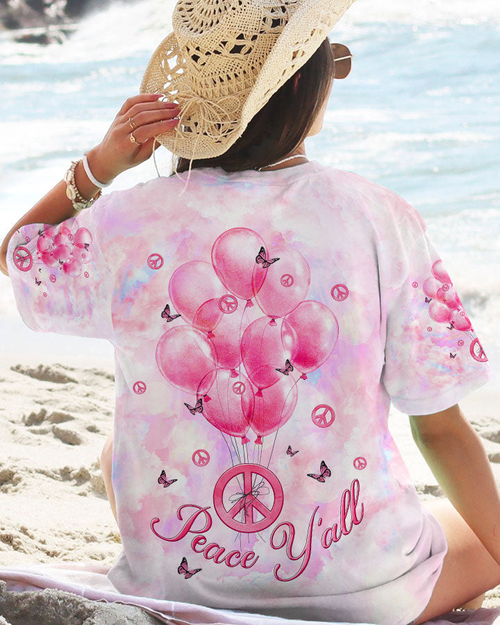 PEACE Y'ALL BALLOON ALL OVER PRINT - TLTW0307232