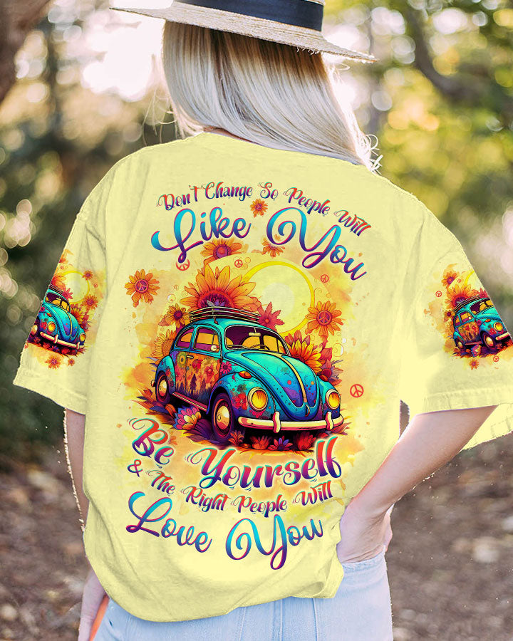 THE RIGHT PEOPLE WILL LOVE YOU ALL OVER PRINT - TLTW3108233