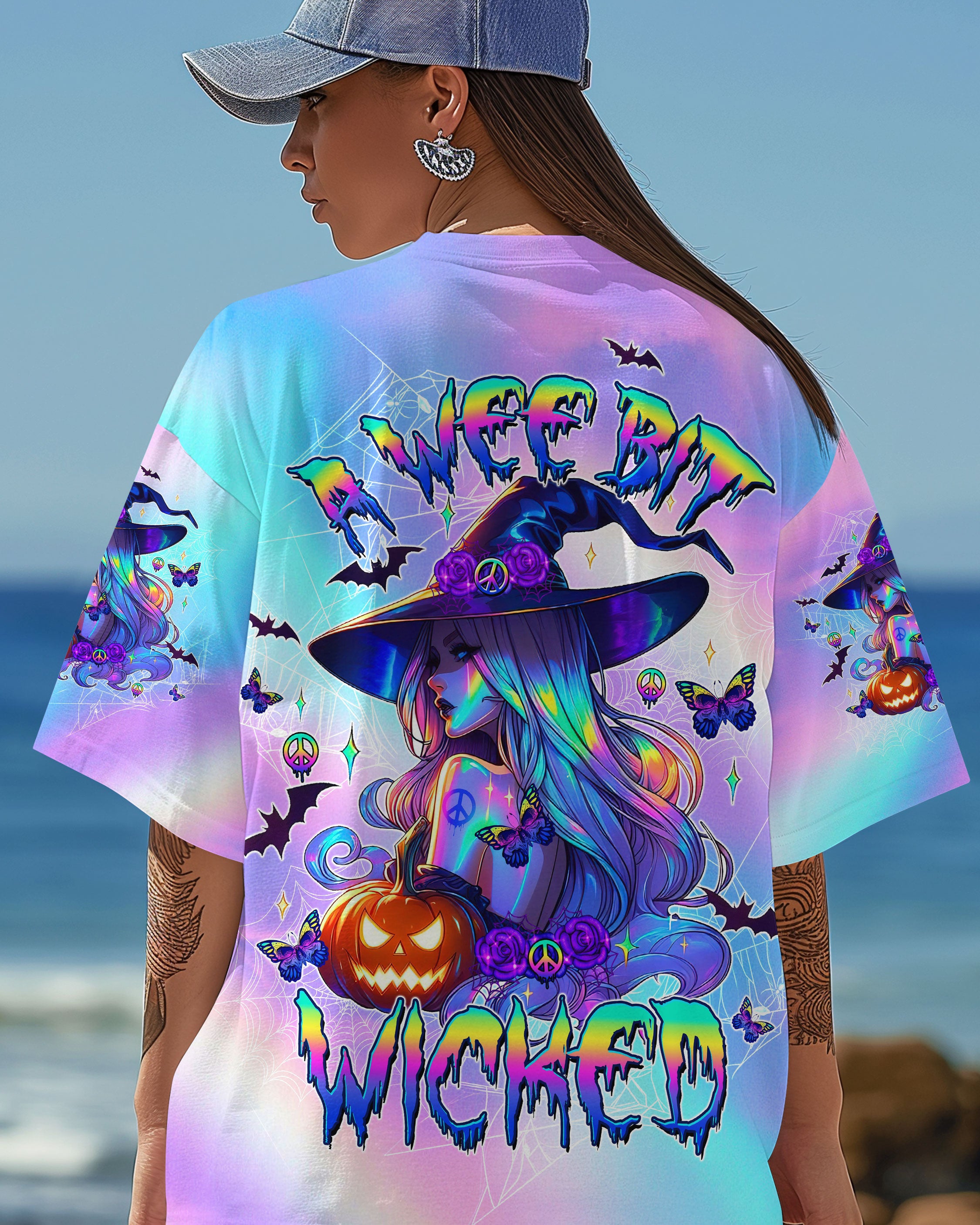 A WEE BIT WICKED WITCH HALLOWEEN ALL OVER PRINT - TLTW1706253