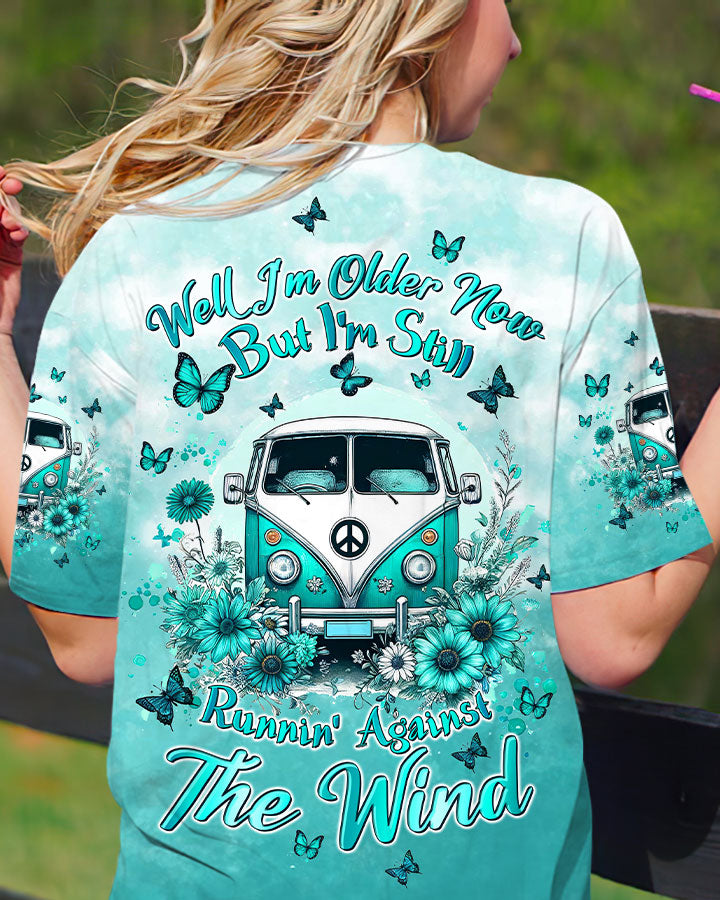 RUNNING AGAINST THE WIND HIPPIE BUS ALL OVER PRINT - TLTW0305244