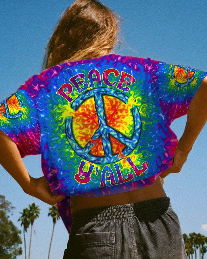 PEACE Y'ALL ALL OVER PRINT - TLTW2206235