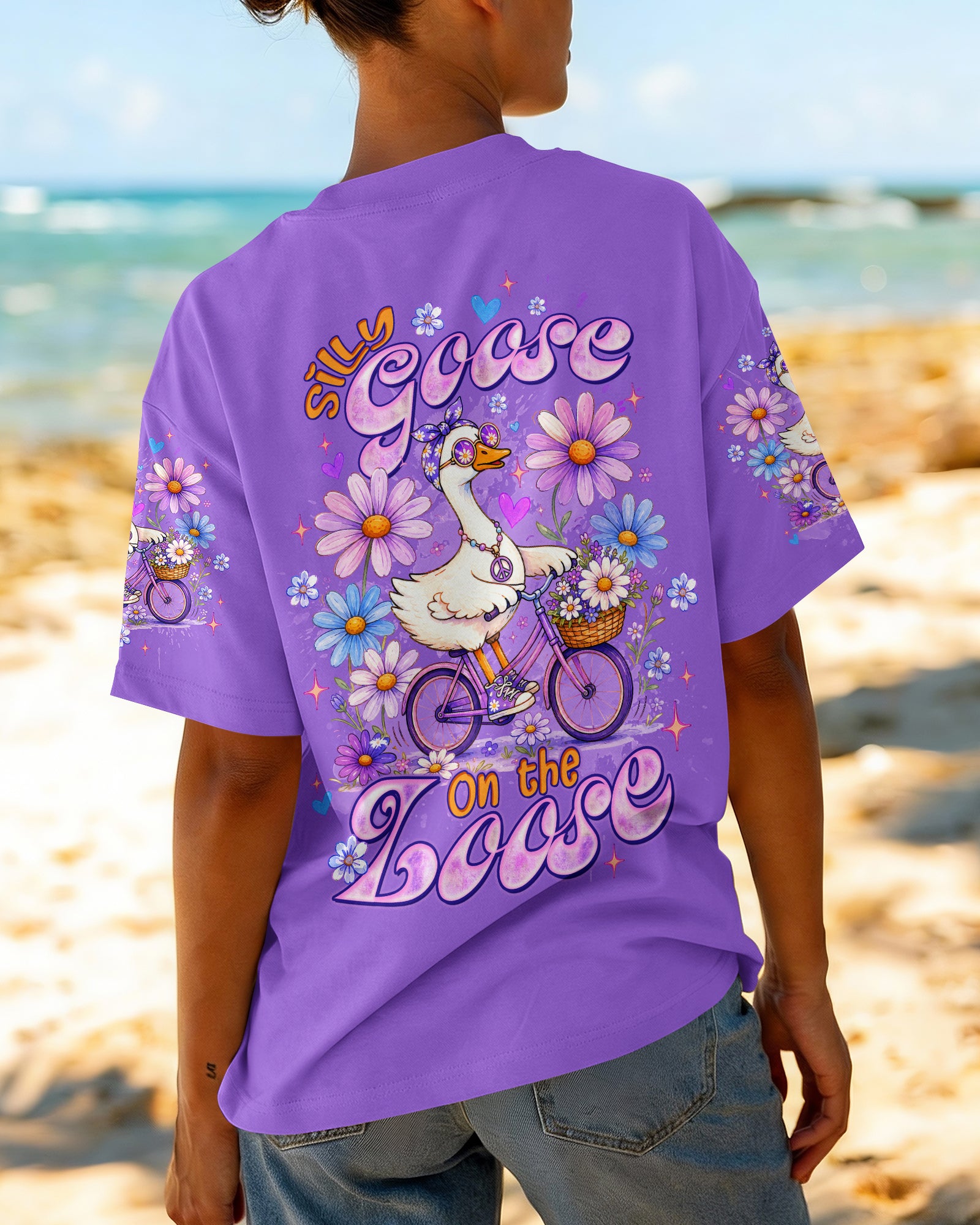 SILLY GOOSE ON THE LOOSE ALL OVER PRINT - TLTW1107261