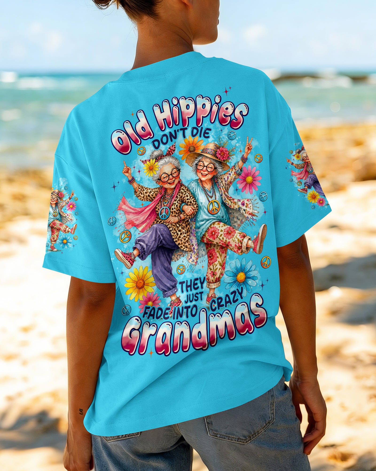 OLD HIPPIES ALL OVER PRINT - TYPQ3107262