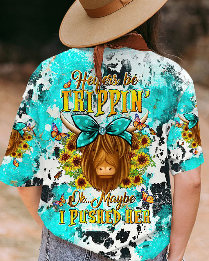 HEIFERS BE TRIPPIN' COW ALL OVER PRINT - TLTW1310237
