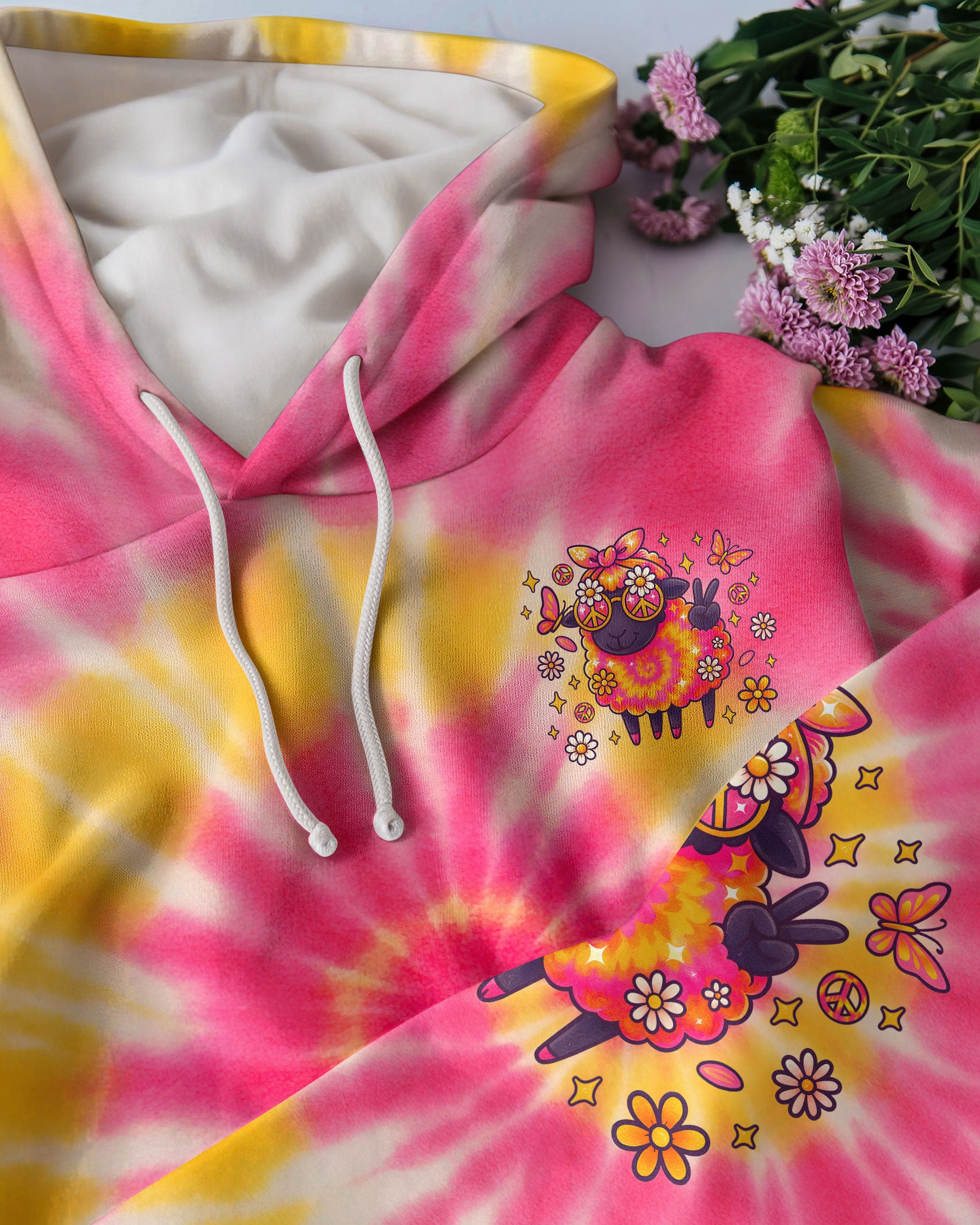 I'M NOT THE BLACK SHEEP TIE DYE ALL OVER PRINT  - TLTR1509253