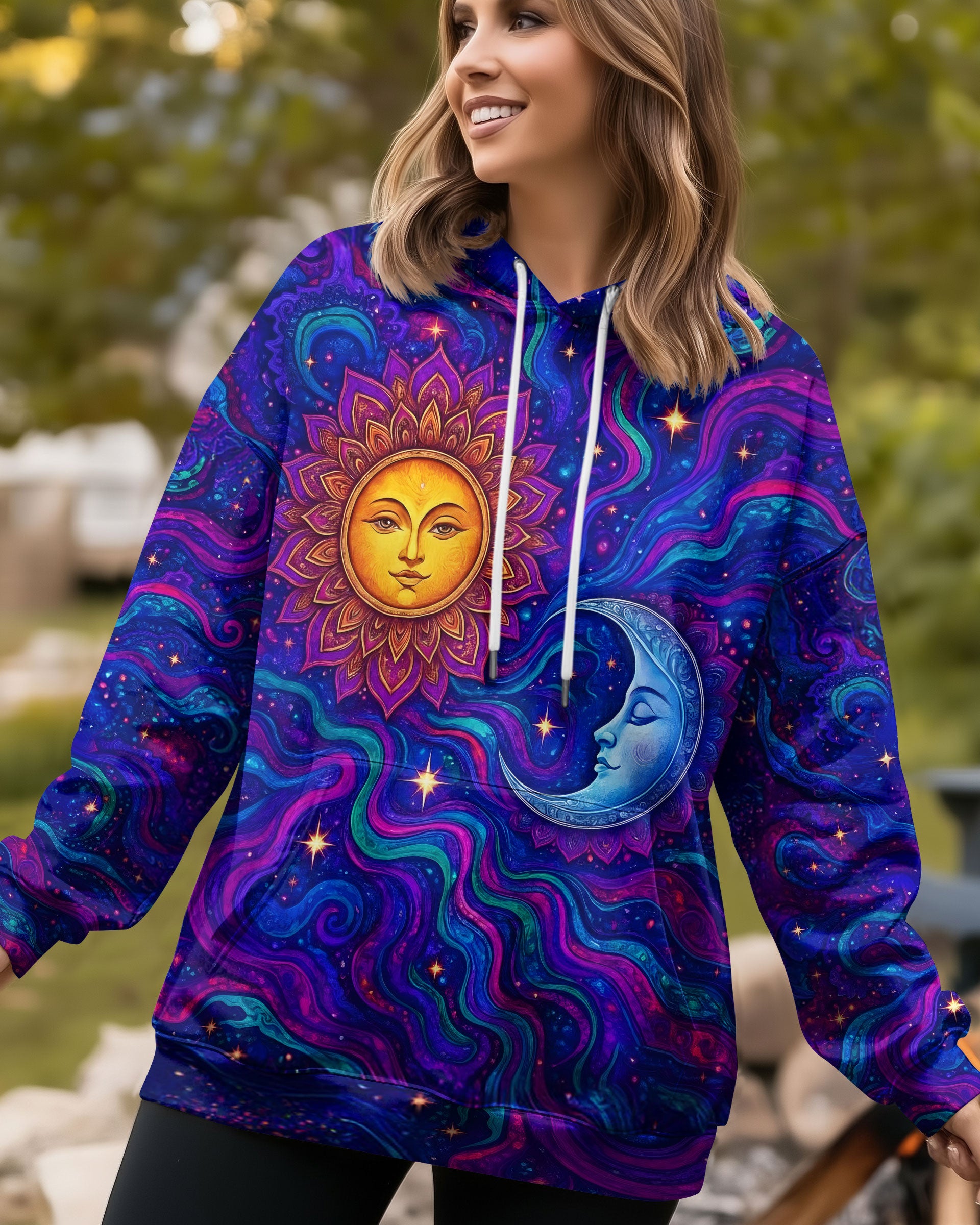 SUN AND MOON  GALAXY ALL OVER PRINT - TLTW2811252
