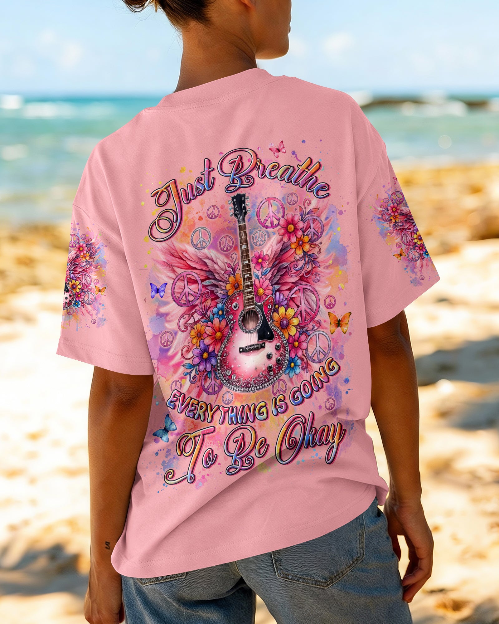 JUST BREATHE GUITAR ALL OVER PRINT - TYLN2403262