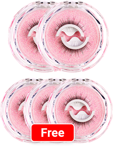 WATERPROOF & REUSABLE SELF-ADHESIVE EYELASHES