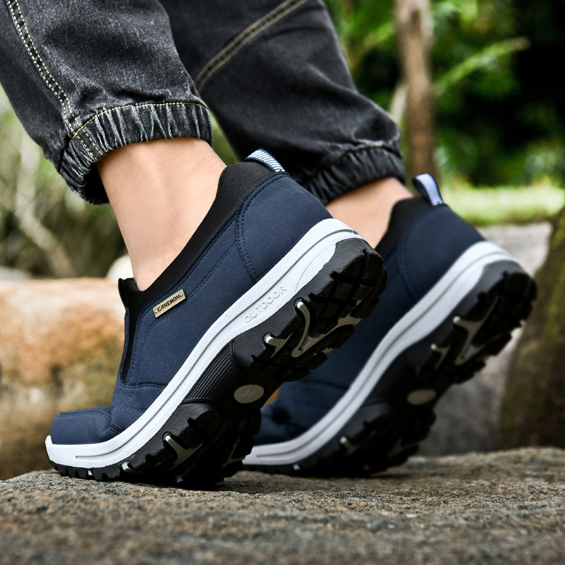 (⏰Sell At The Lowest Price🔥)Men's Comfortable Waterproof Breathable Orthopedic Walking Shoes Hiking Shoes