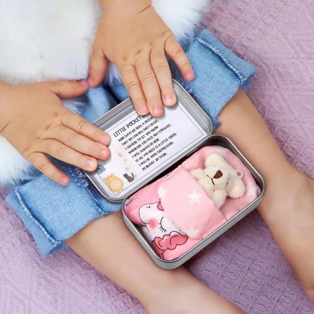 🧸Little Pocket Bear with Tin Box