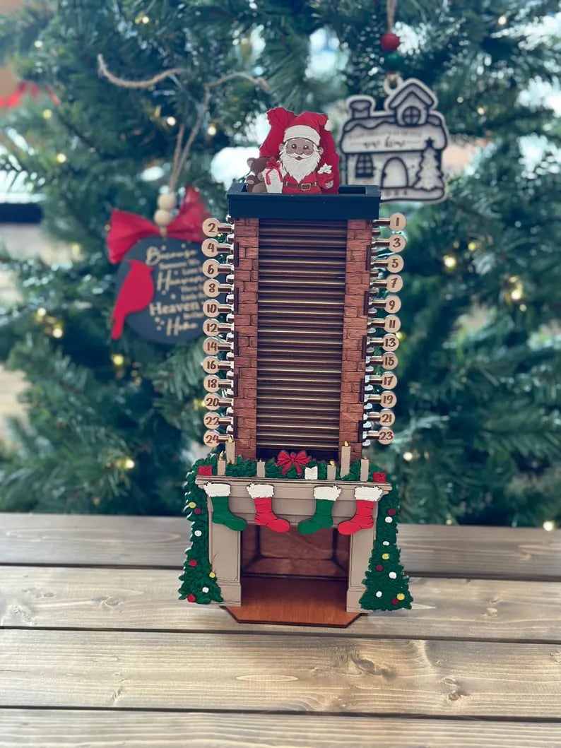 🎅Christmas Sale 49% OFF - 🎁Santa Chimney Advent Calander