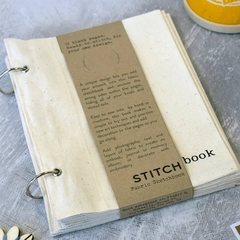🔥LAST DAY 49% OFF - Blank Fabric Sketchbook