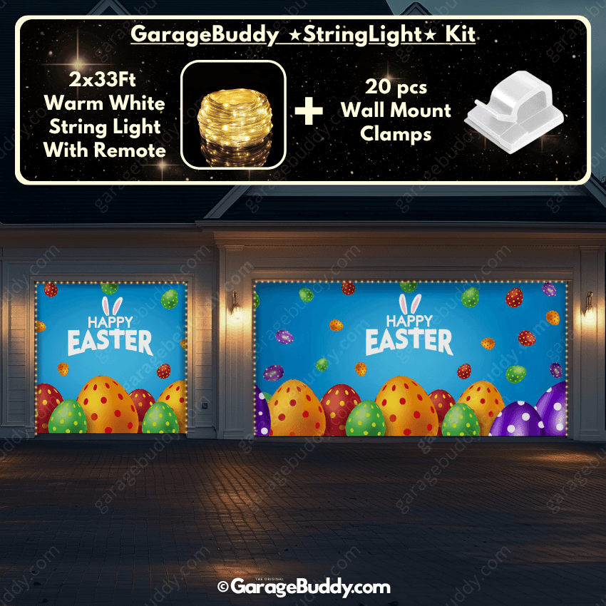 Garage Buddy | Happy Easter | Festive Garage Door Cover