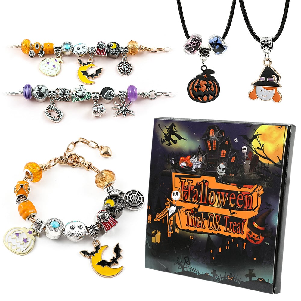 💥Halloween Pre - Sale 57% Off -👻 Halloween DIY Beaded Bracelets