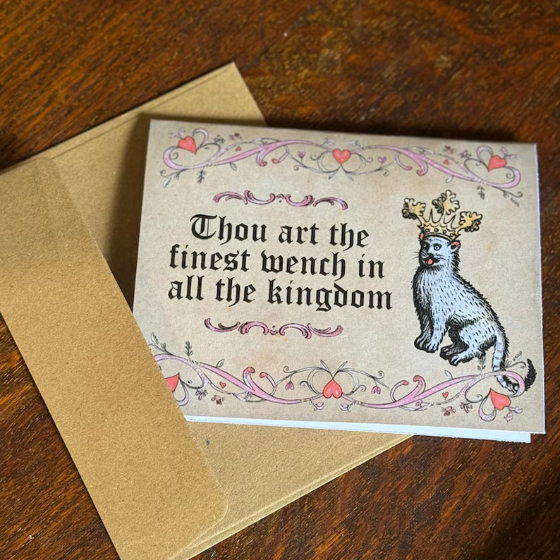Medieval Valentine's Cards