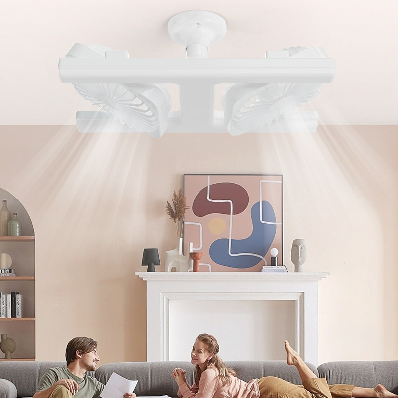 Modern 2-in-1 LED Ceiling Fan Light