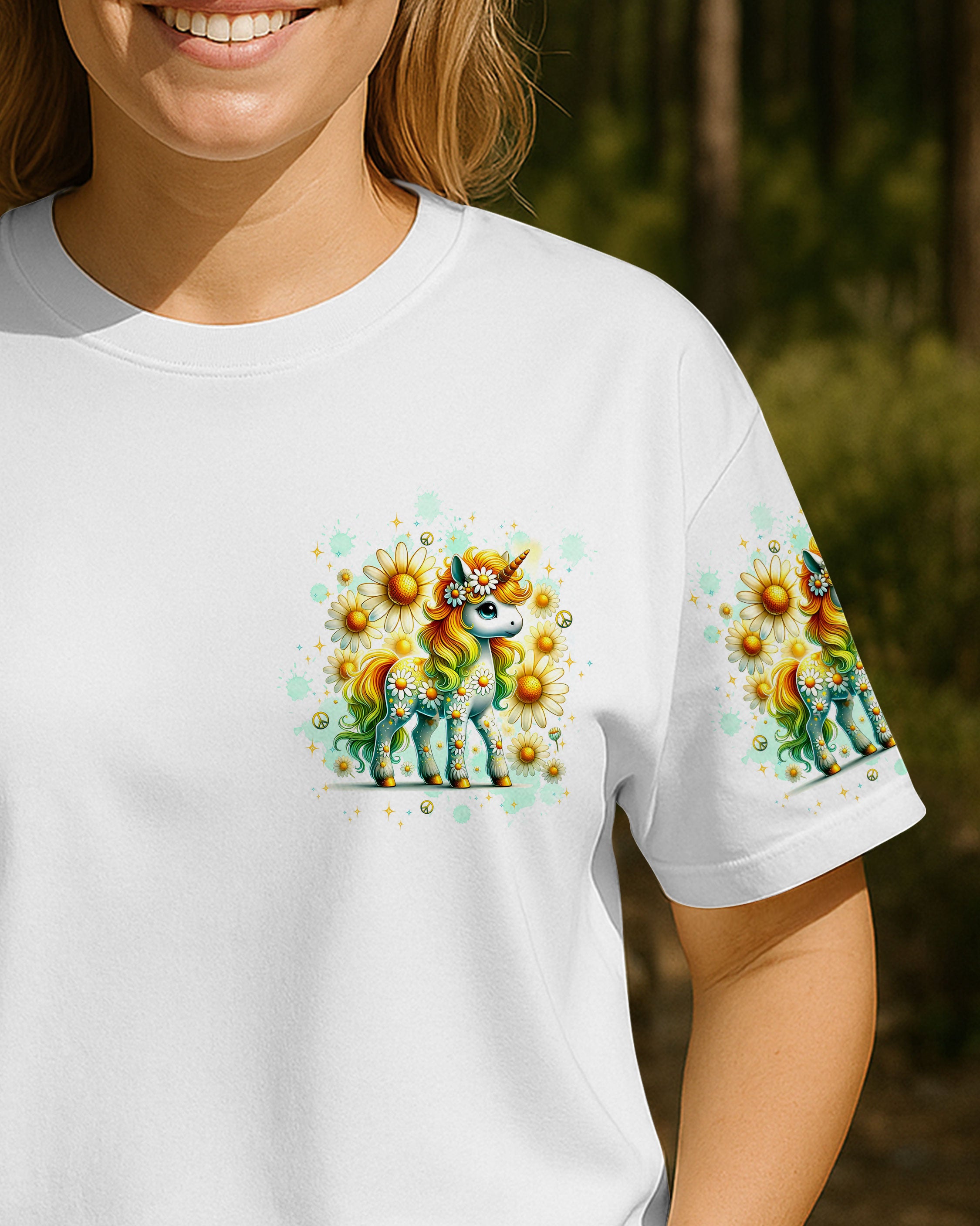 HIPPIE SOUL WITH A UNICORN HEART ALL OVER PRINT - TLTW1107253