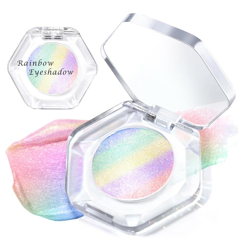 👉Rainbow Glitter Chameleon Highlighter Eyeshadow🔥