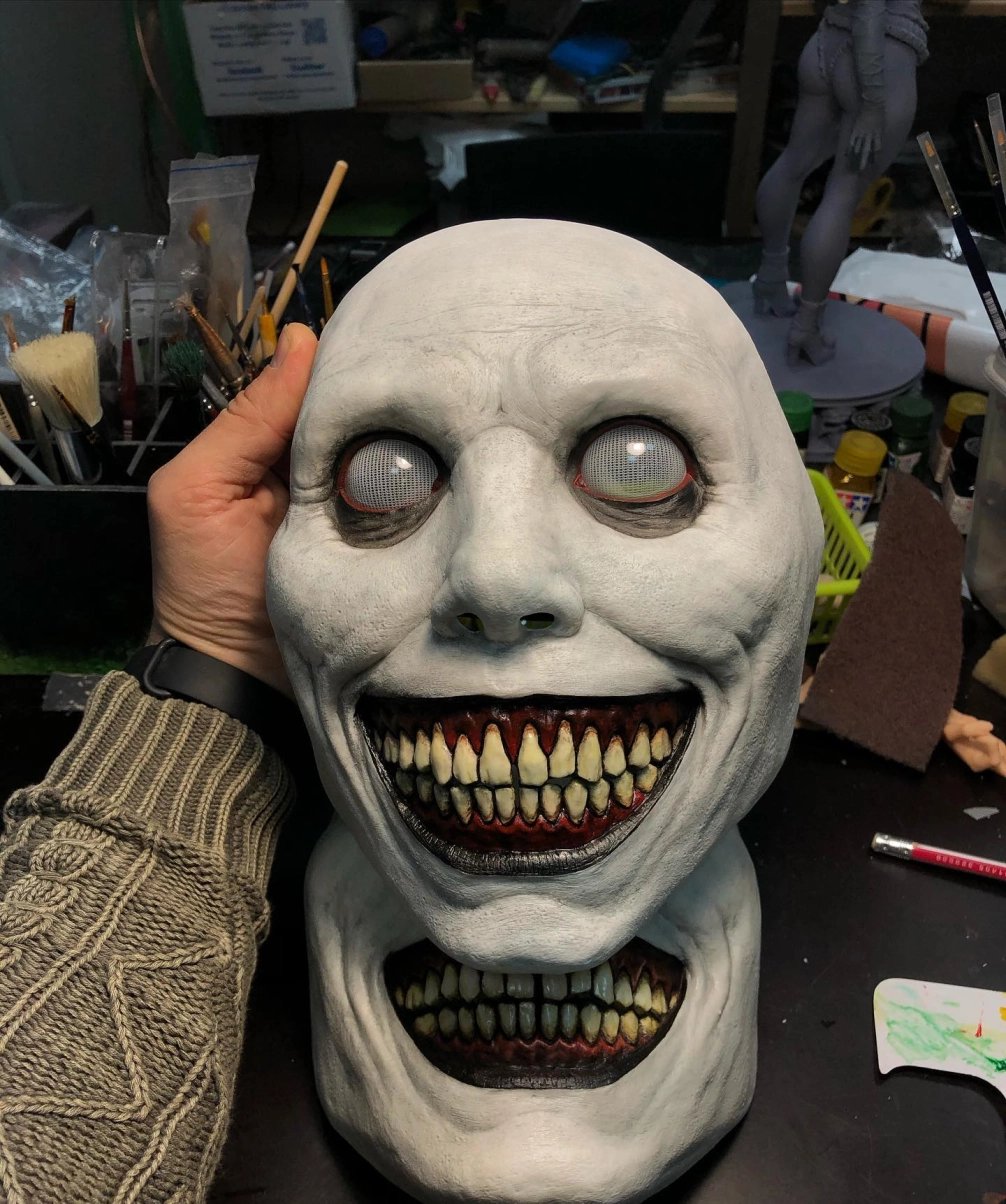 Creepy Halloween Mask Smiling Demons Horror Face(BUY 2 FREE SHIPPING)