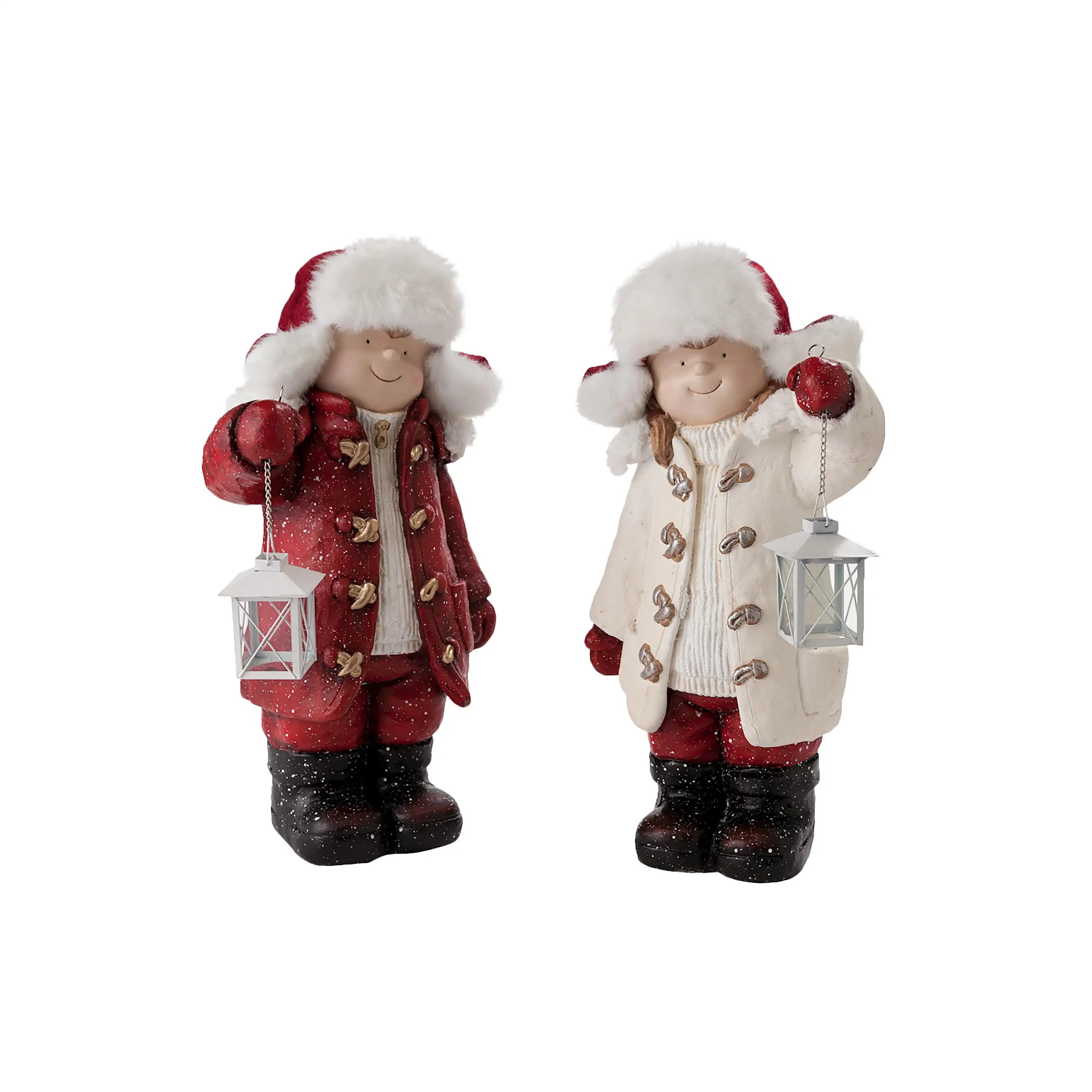 Oncandforal🔥Flash Sale - 49% OFF 🎄Children with Solar Lantern Figurines