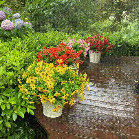Economicalk🍁Fall Artificial Flowers for Outdoors