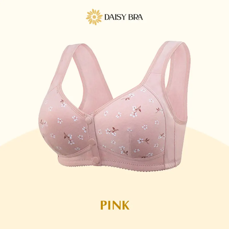 Daisy Bra – LAST DAY SALE 80% OFF – Comfortable & Convenient Front Button Bra