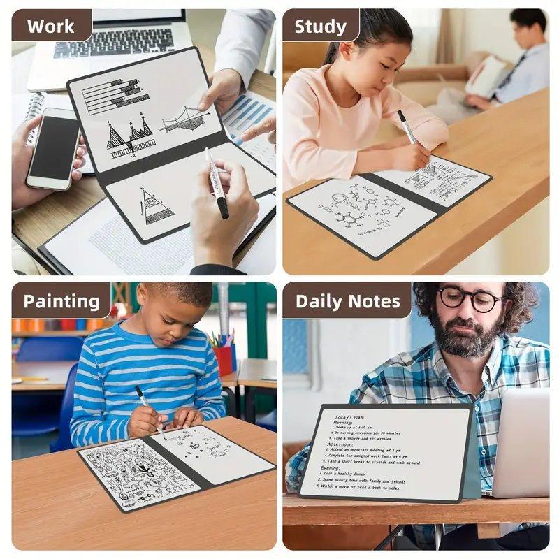 Reusable Whiteboard Notebook