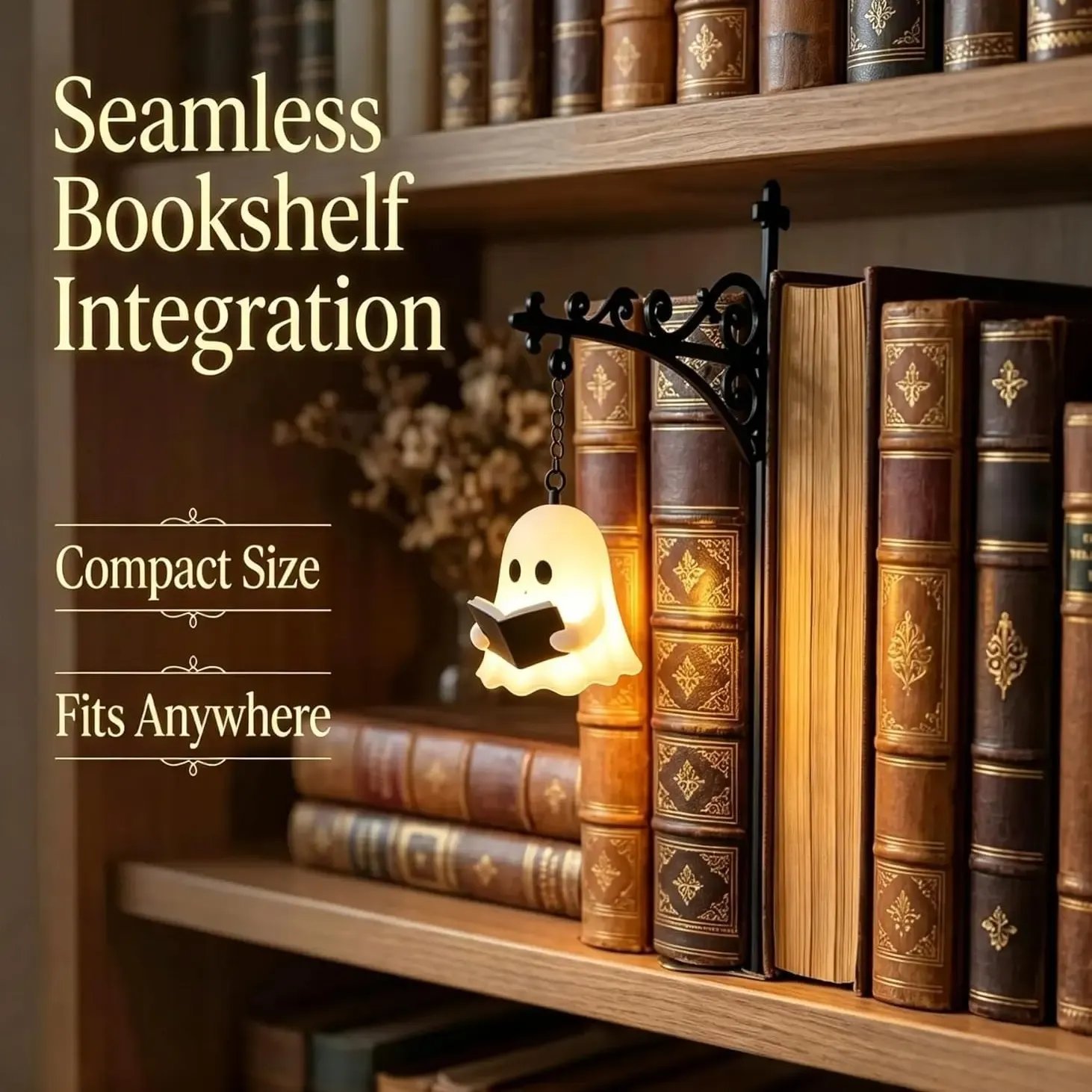 🎃Halloween Early Sale👻 Library Lantern Book Nook Lamp