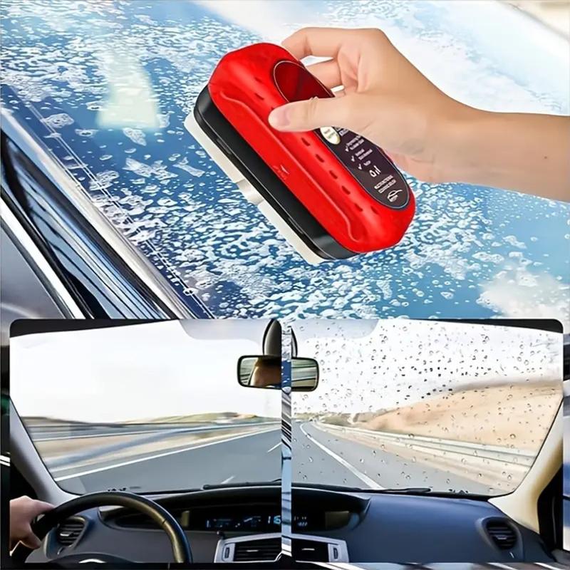 🔥LAST DAY SALE - 50% OFF🎁Car Glass Oil Film Cleaner Brush