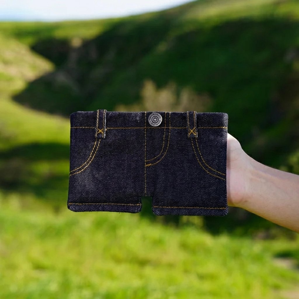 🔥Last Day 49% OFF - 🧵 My Handcrafted Denim Wallet