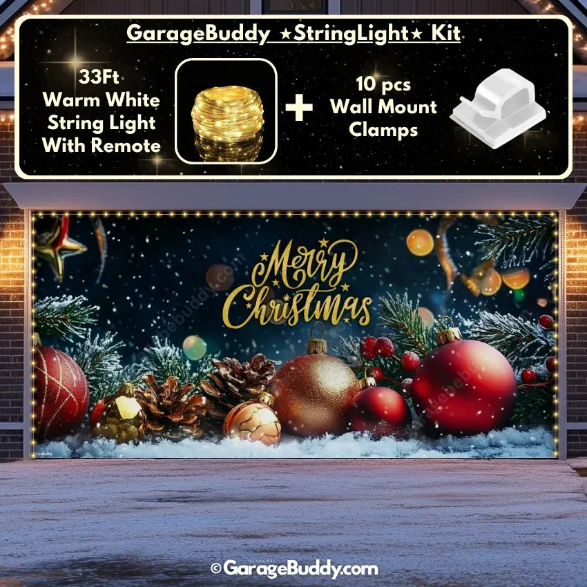 Garage Buddy | Merry Christmas | Christmas Garage Door Cover