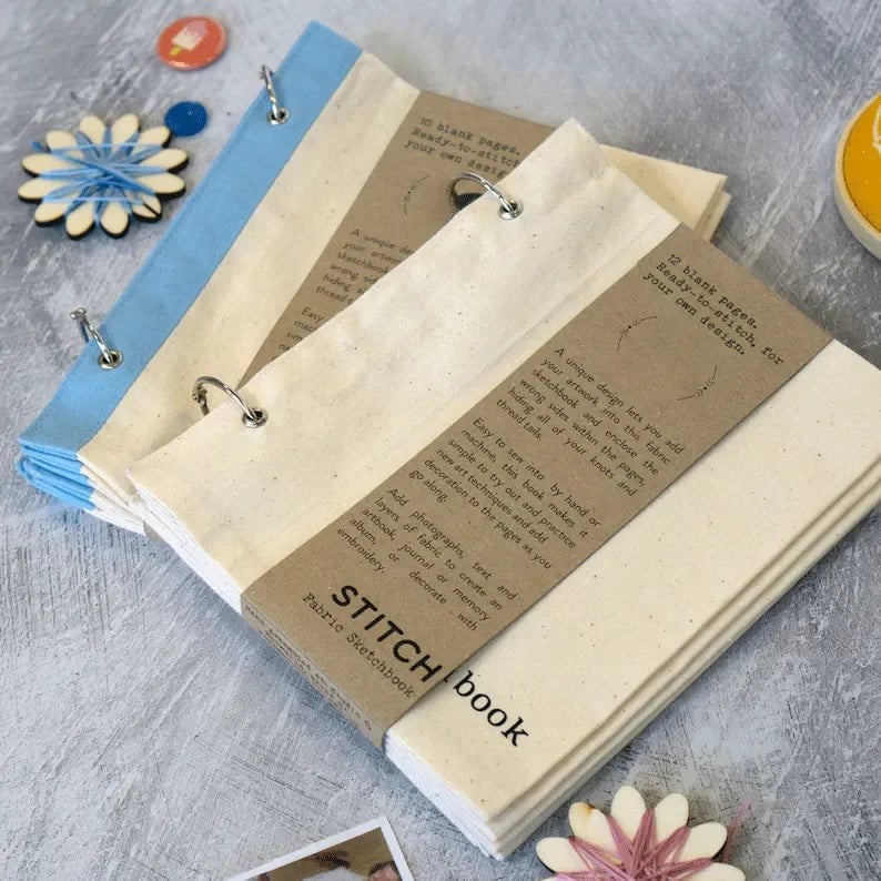 🔥LAST DAY 49% OFF - Blank Fabric Sketchbook