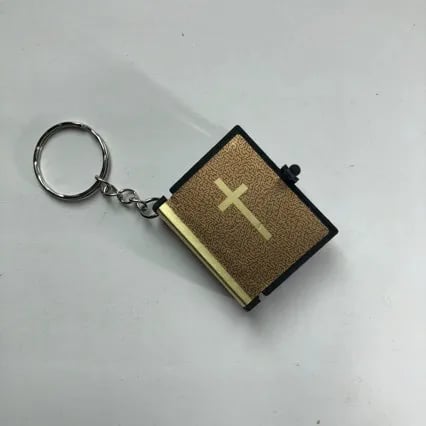 🔥LAST DAY 50% OFF - 📚✨Mini Bible Keychain Pendant