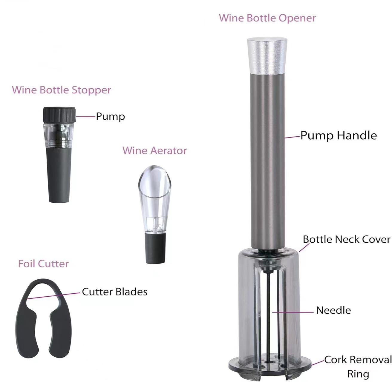 Last Day 70% OFF-2024 Wino On The Go Wine Opening Set