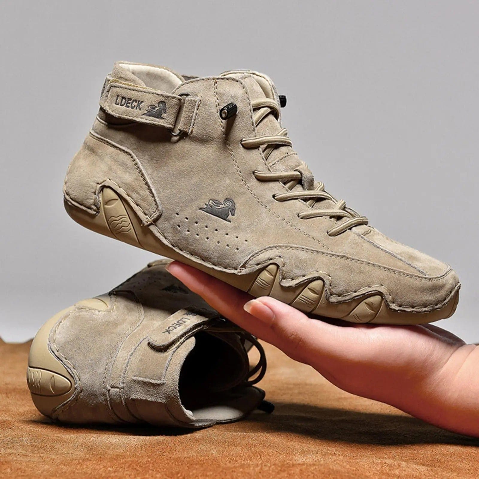 StrideGlide – Your All-Terrain Italian Style Leap Shoes
