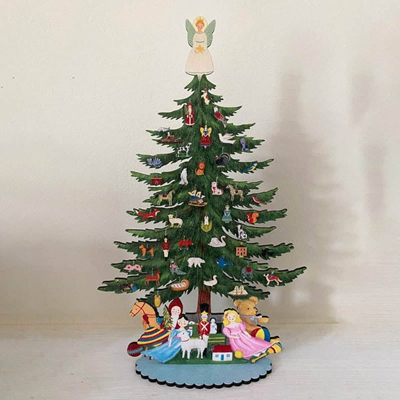 Christmas Tree - Wooden Mantle Ornament🎄