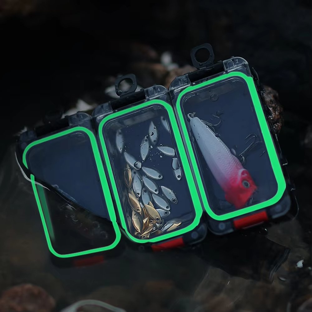 Magnetic fish hook storage cube