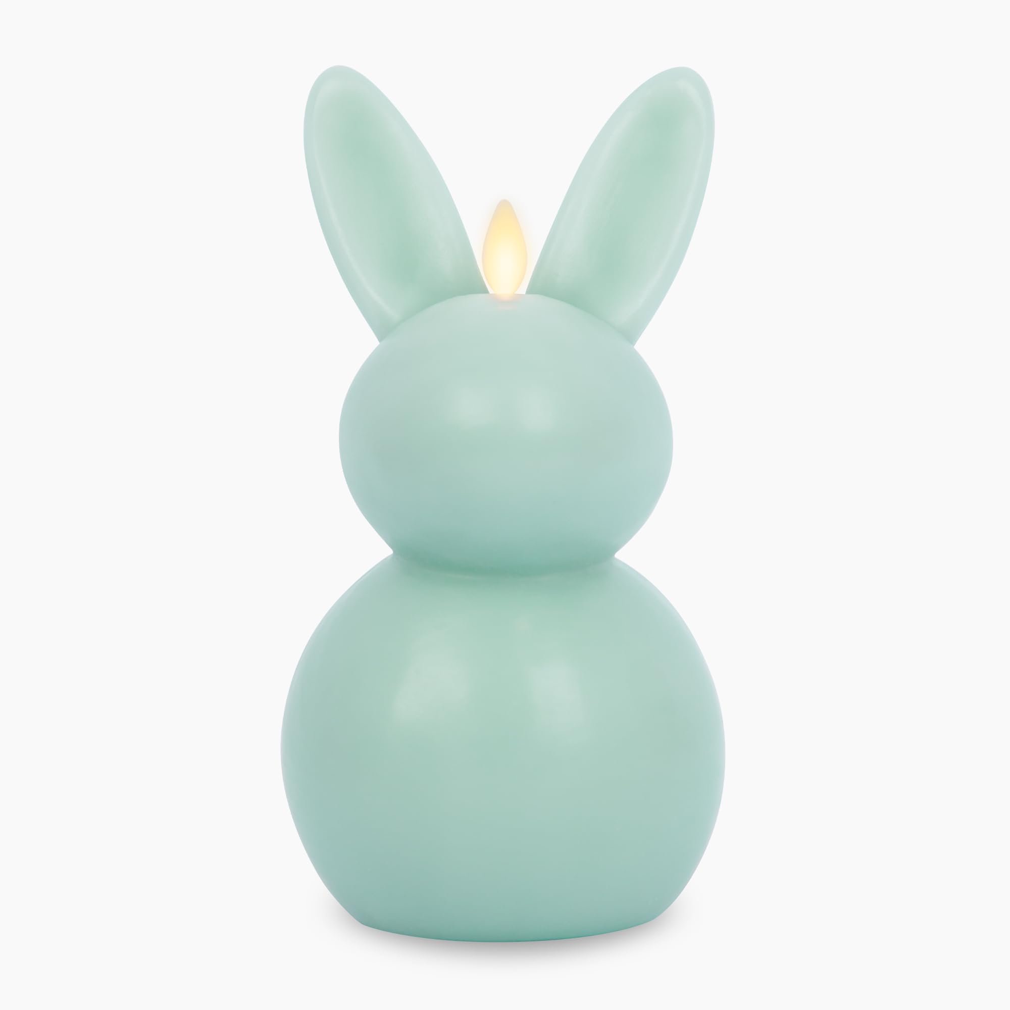 🐰✨Flickering LED Flame Bunny Candle - AA Batteries