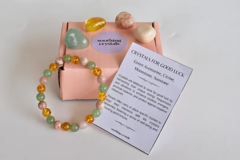 💕✨Bringing GOOD LUCK Crystals Set