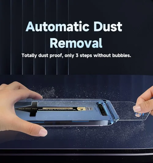 Invisible Artifact Screen Protector – Dust Free Without Bubbles