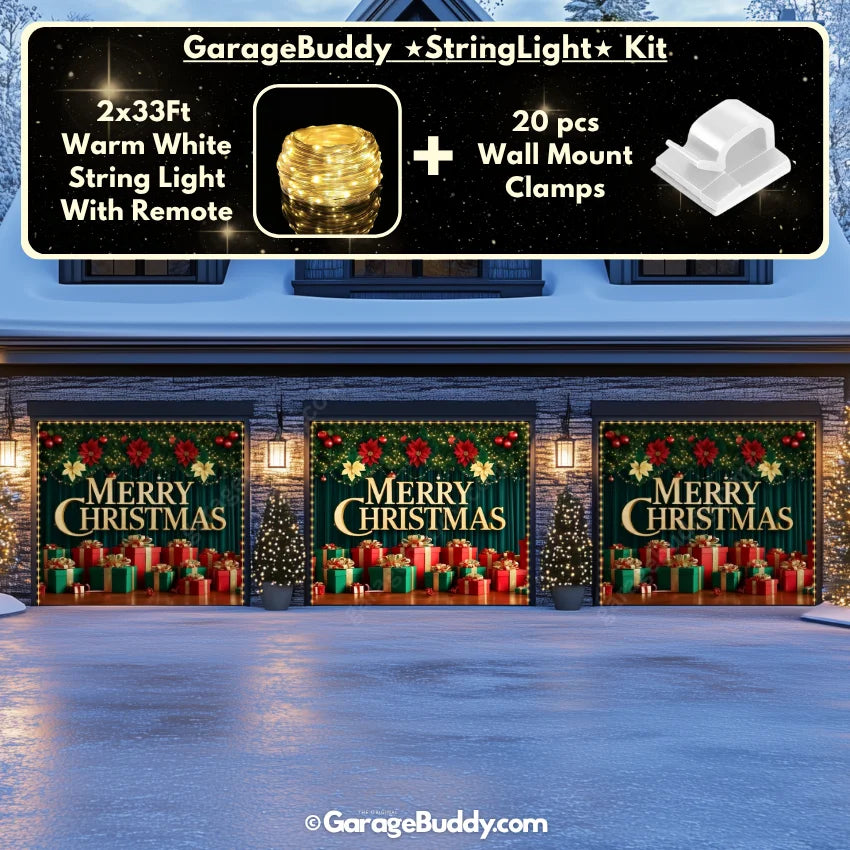 Garage Buddy | Christmas Joy | Christmas Garage Door Cover