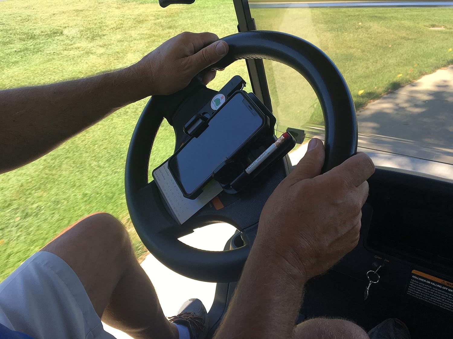 🔥Hot Sale 49% off🌟⛳ Golf cart steering wheel phone holder