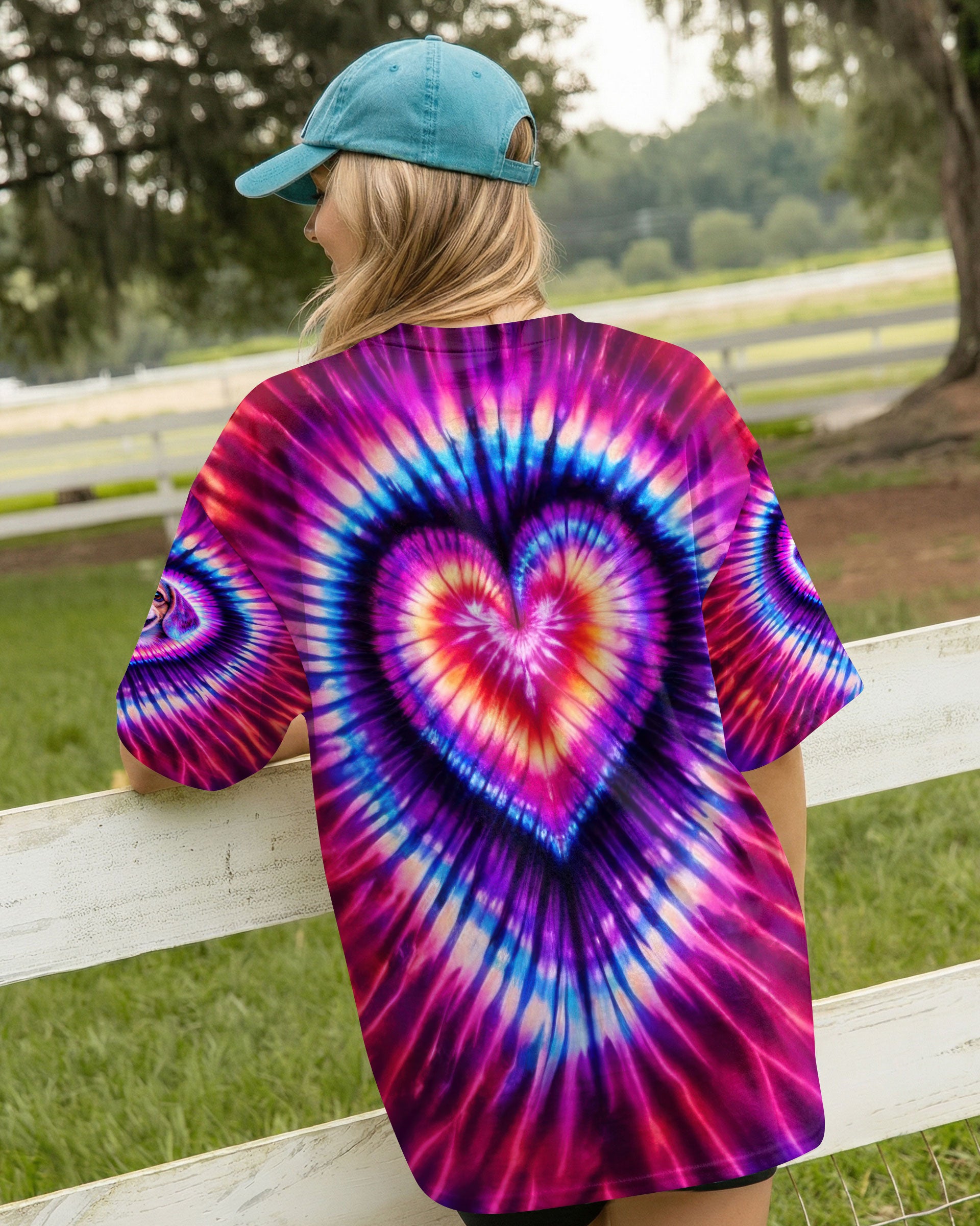 BEAGLE  DOG HEART SWIRL ALL OVER PRINT - TLTW0303262