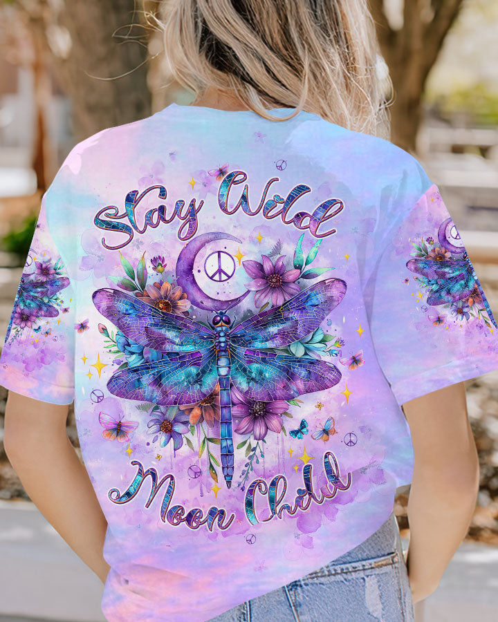 STAY WILD MOON CHILD DRAGONFLY ALL OVER PRINT - TLTW1807244