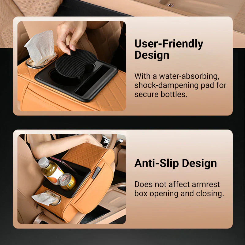 🔥 Limited 50% OFF – Multifunctional PU Leather Armrest Mat