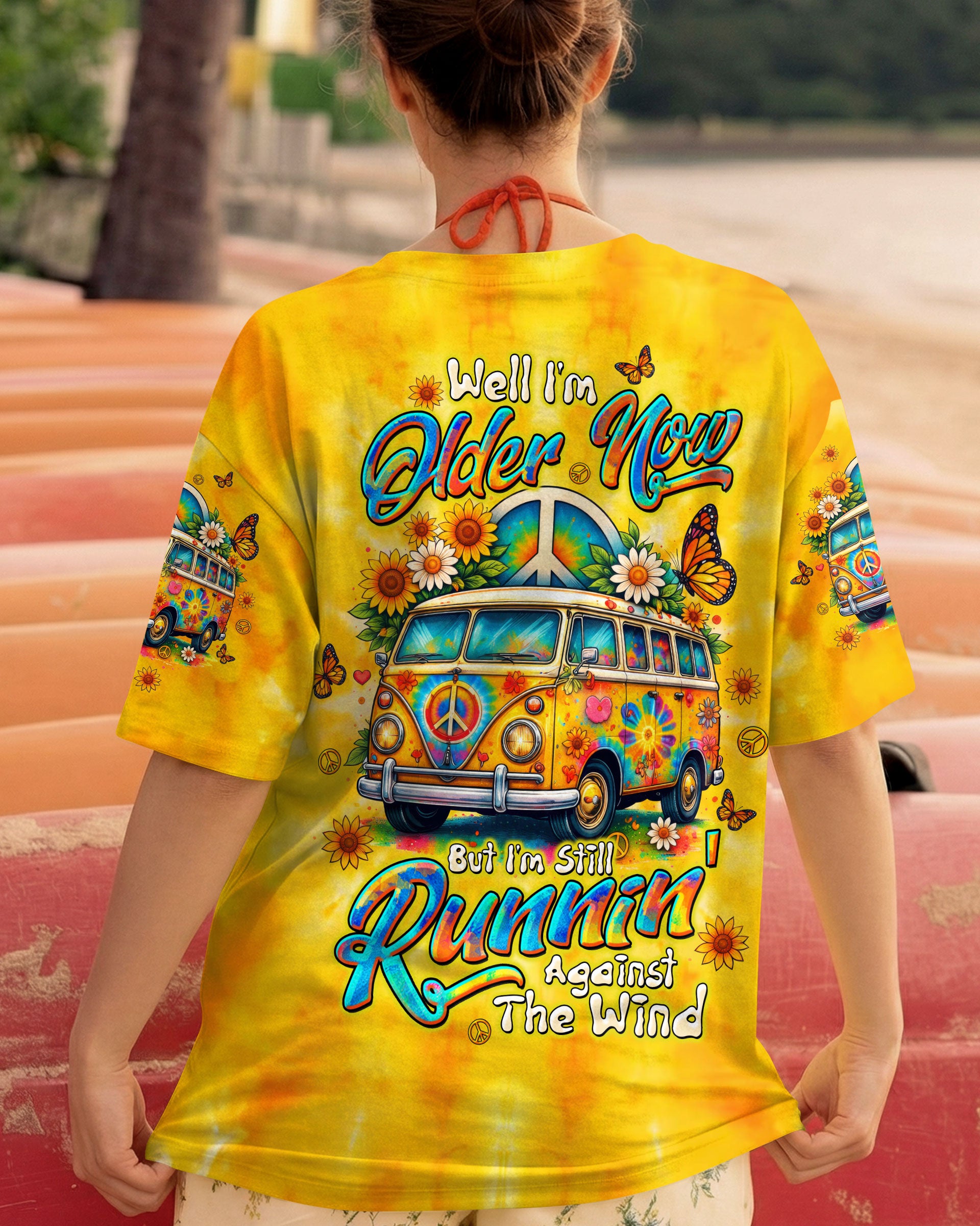 RUNNING AGAINST THE WIND BUS  TIE DYE ALL OVER PRINT  - TLTW2212253