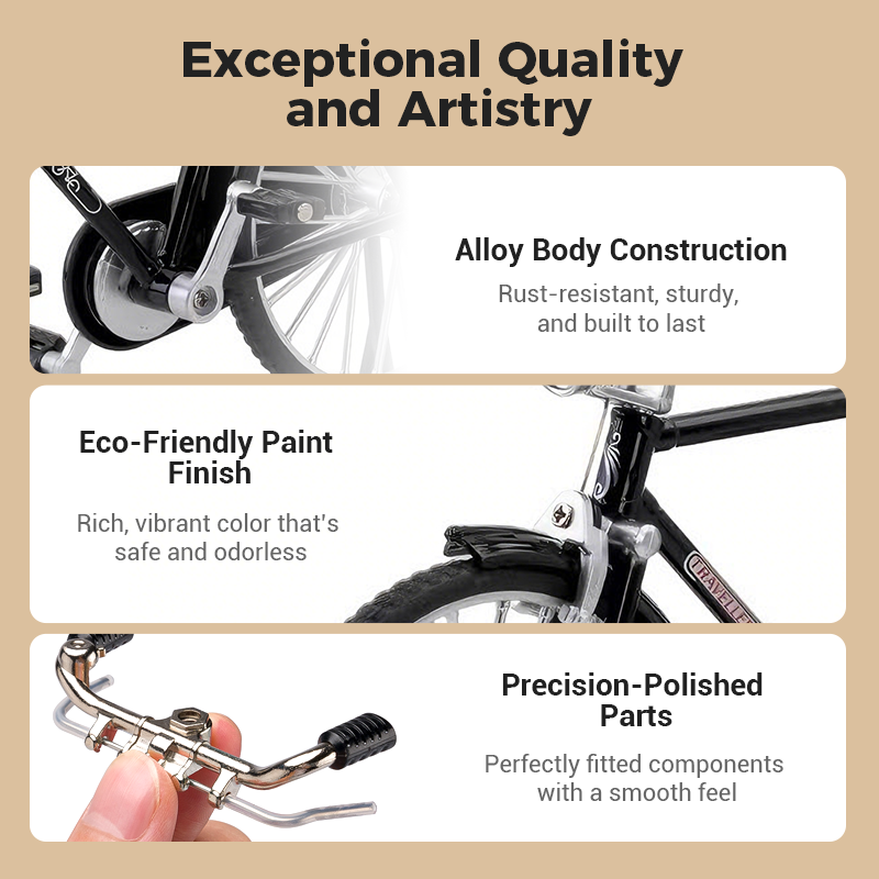 🚲 50% OFF NOW! 🎁 DIY Bicycle Model Scale – Creative Assembly Kit, High-Quality Materials & Perfect for Hobbyists & Gift Giving 🔧