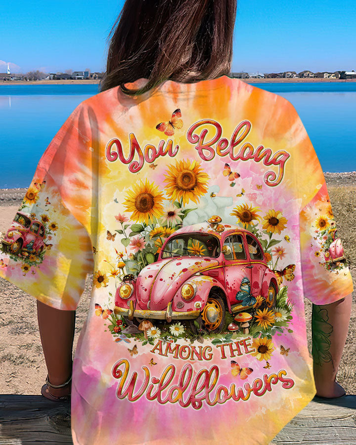 YOU BELONG AMONG THE WILDFLOWERS CAR ALL OVER PRINT - TLTW2504245
